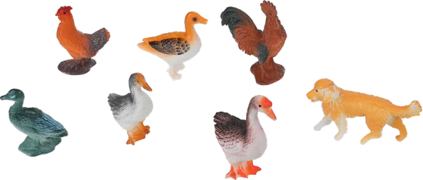 Набор фигурок игровых Рассказы о животных Домашние животные / YG97742-R - фото