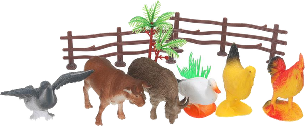 Набор фигурок игровых Рассказы о животных Домашние животные / YG98435-R - фото