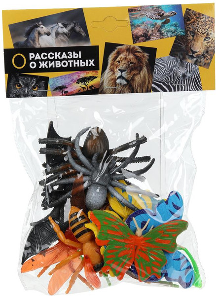 Набор фигурок игровых Рассказы о животных Насекомые / 1912Z1061-R