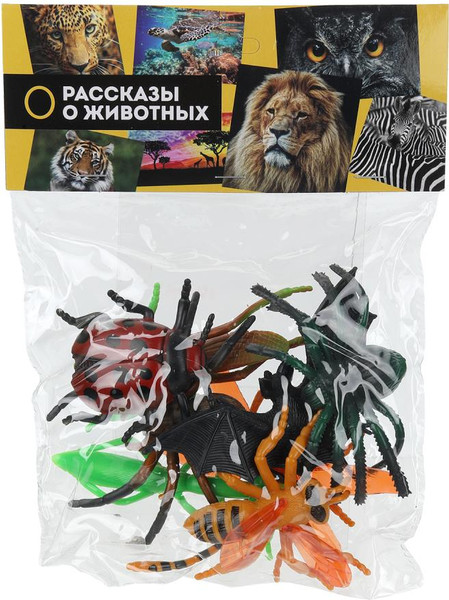Набор фигурок игровых Рассказы о животных Насекомые / 1801Z733-R