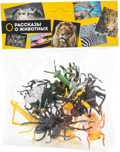 Набор фигурок игровых Рассказы о животных Насекомые / 2210Z0337-R