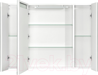 Шкаф с зеркалом для ванной Акватон Мадрид 100 (1A111602MA010)