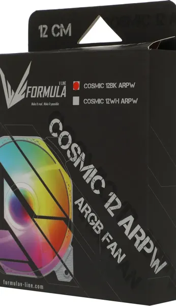 Вентилятор для корпуса Formula Cosmic 12BK ARGB