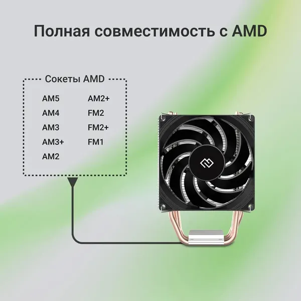 Кулер для процессора Digma D-CPC150-PWM1