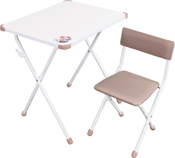 Комплект мебели с детским столом Ника КНД1/БЖ - фото