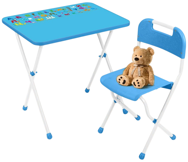Комплект мебели с детским столом Ника INKFS1/Blue - фото