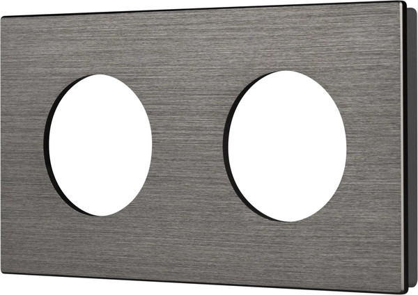 Рамка для выключателей и розеток Arlight FRM-PRESTO-ALR-2-GR / 043874 - фото