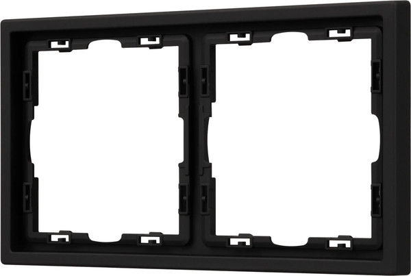 Рамка для выключателей и розеток Arlight FRM-NOBE-SFPL-2-BK / 054216 - фото