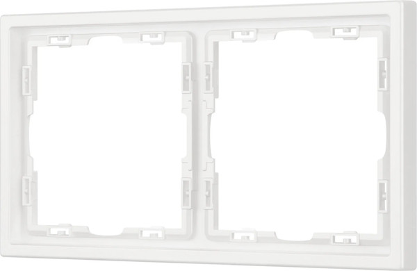 Рамка для выключателей и розеток Arlight FRM-NOBE-SFPL-2-WH / 054215 - фото