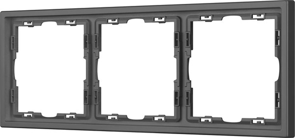 Рамка для выключателей и розеток Arlight FRM-NOBE-SFPL-3-GR / 054222 - фото