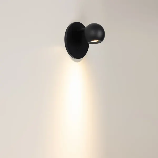 Спот Arlight SP-OTTORI-WALL-CHARGE-6W Warm3000 BK 30 deg / 058480 - фото