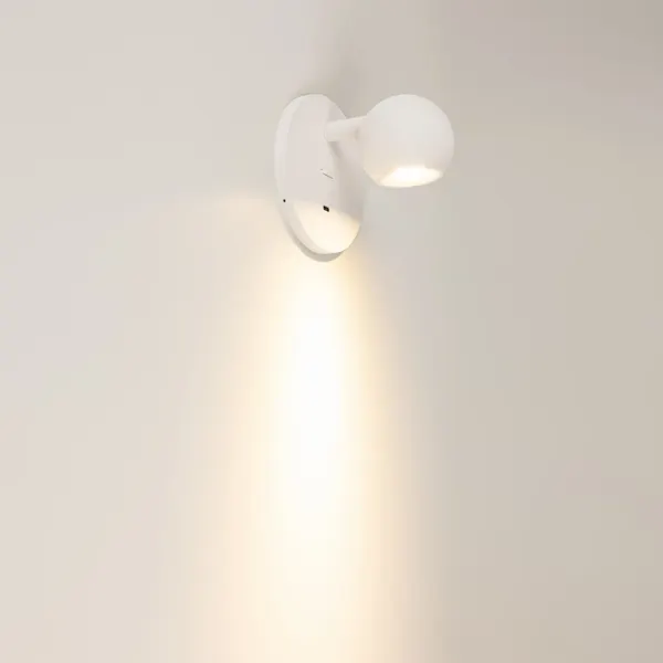 Спот Arlight SP-OTTORI-WALL-CHARGE-6W Warm3000 WH 30 deg / 058477 - фото