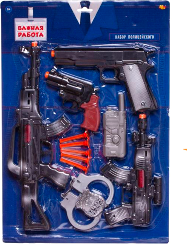 Игровой набор полицейского Abtoys Полиция / PT-01790