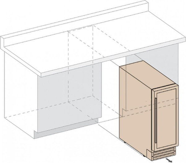 Винный шкаф DUNAVOX DAUF-19.58SS