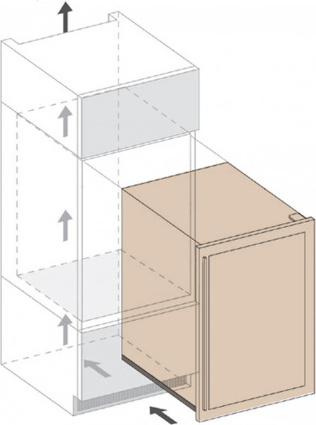 Винный шкаф DUNAVOX DAB-42.117DSS