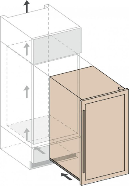 Винный шкаф DUNAVOX DAVS-72.185DSS