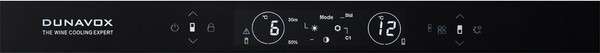 Винный шкаф DUNAVOX DVH-25.65DB.TO