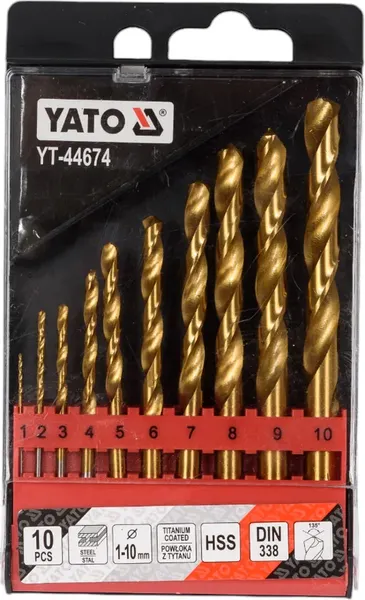Набор сверл Yato YT-44674