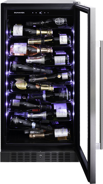 Винный шкаф DUNAVOX DX-70.258SS - фото