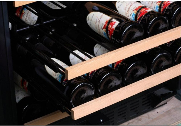 Винный шкаф DUNAVOX DX-166.428DBK