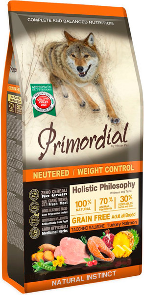 Сухой корм для собак Primordial Dog Adult Neutered Weight / MSP7902 - фото