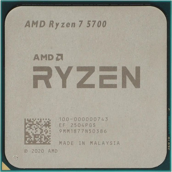 Процессор AMD Ryzen 7 5700 OEM / 100-000000743 - фото