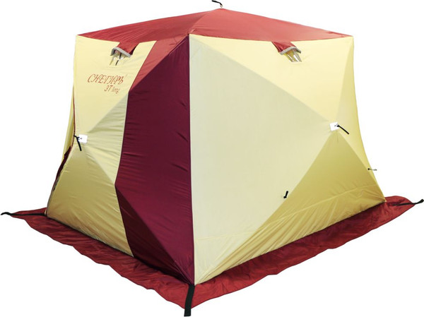 Палатка Снегирь Зимняя 3Т Long Компакт - фото