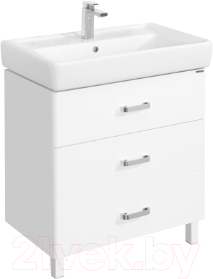 Тумба под умывальник Акватон Америна 80 М (1A169101AM010) - фото