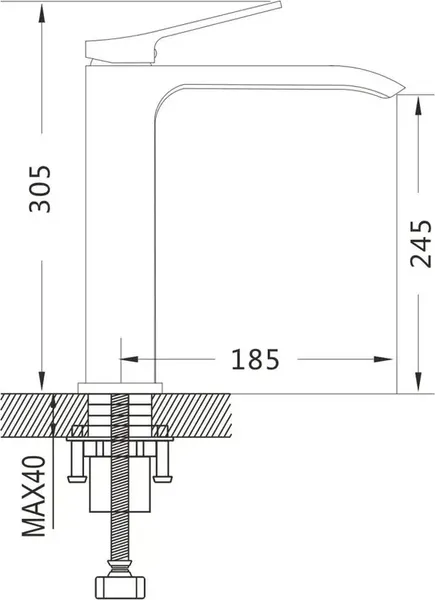 Смеситель Shevanik S4011H