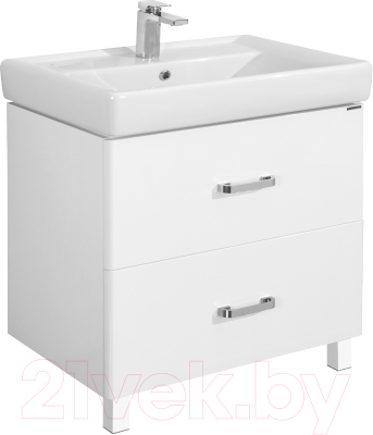 Тумба под умывальник Акватон Америна 80 Н (1A169401AM010) - фото