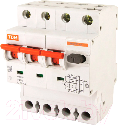 Дифференциальный автомат TDM SQ0202-0019 - фото