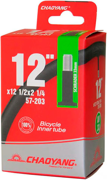 Камера для велосипеда Chaoyang 12 1/2x2 1/4 AV-33ММ / Y011501 - фото