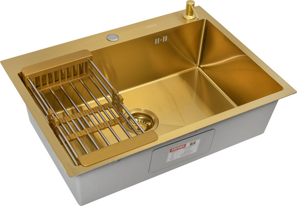 Мойка кухонная Arfeka ECO AR 70x50+ CL AR+DS AR 