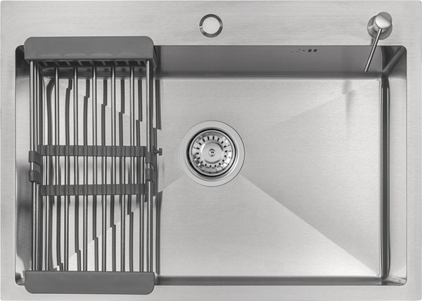 Мойка кухонная Arfeka ECO AR 70x50+ CL AR+DS AR  - фото