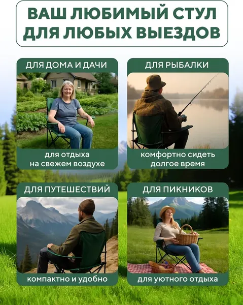 Стул складной Homa C3001