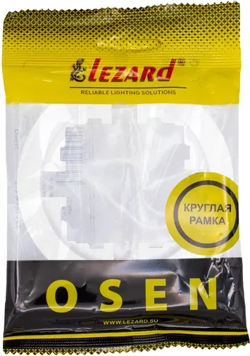 Рамка для выключателей и розеток Lezard Osen 744-0200-146
