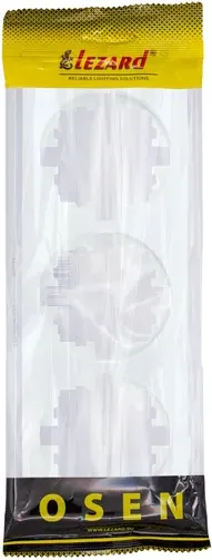 Рамка для выключателей и розеток Lezard Osen 744-0200-148