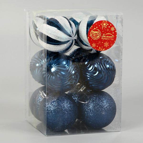 Набор шаров новогодних Зимнее волшебство Мелодия / 9510650