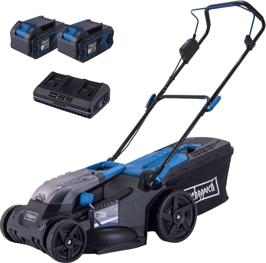 Газонокосилка аккумуляторная Scheppach BC-MP430-X - фото