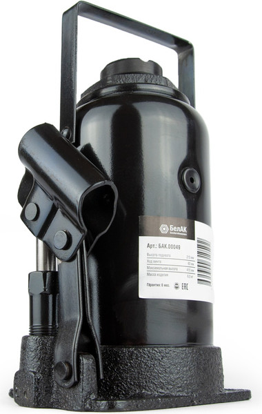 Бутылочный домкрат БелАК БАК.00049