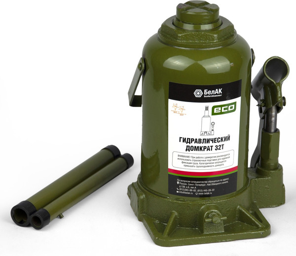 Бутылочный домкрат БелАК Eco 32т / БАК.70022 - фото