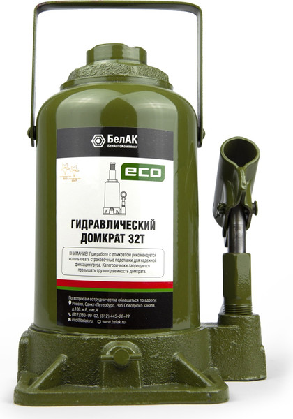 Бутылочный домкрат БелАК Eco 32т / БАК.70022