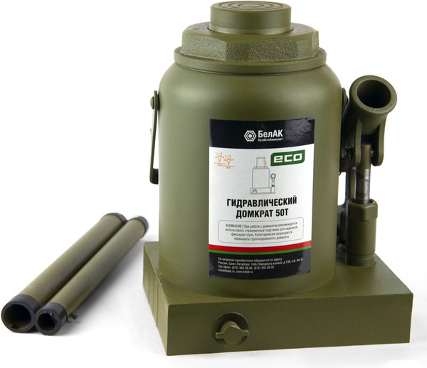 Бутылочный домкрат БелАК Eco 50т / БАК.70023 - фото