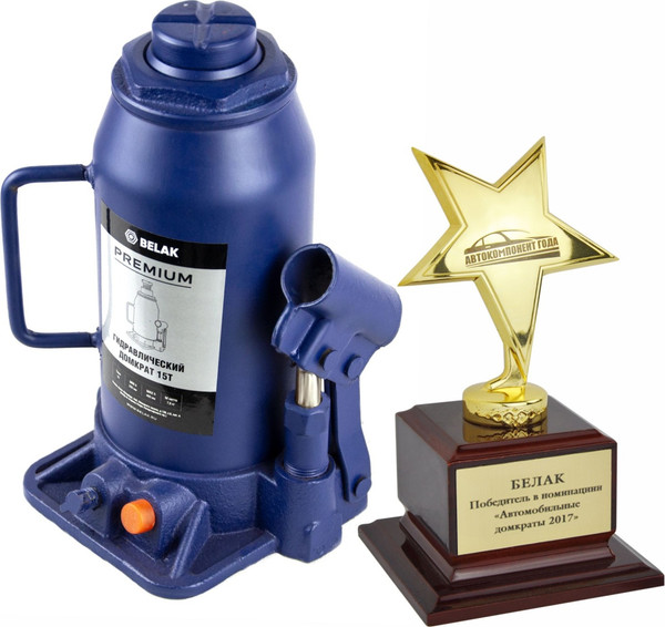 Бутылочный домкрат БелАК Premium 15т / BAK.30018