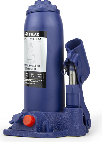 Бутылочный домкрат БелАК Premium 3т / BAK.30011