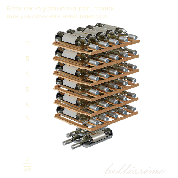 Винный шкаф Meyvel MV33-KBF1