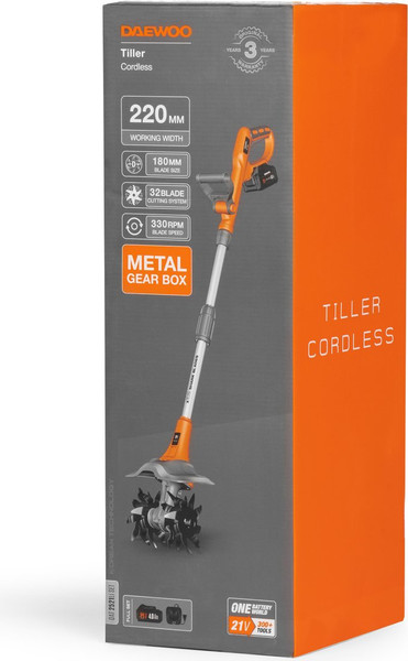 Мотокультиватор аккумуляторный Daewoo Power DAT 2521Li SET