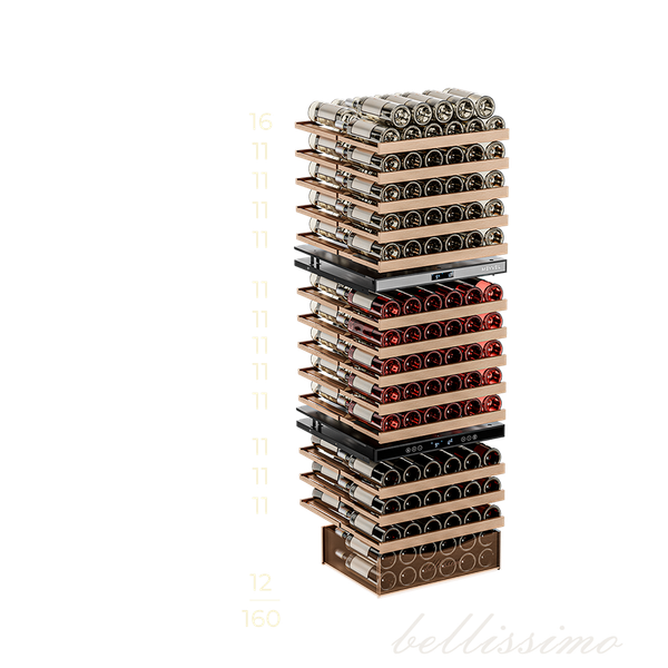 Винный шкаф Meyvel MV154PRO-KBT3