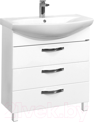 Тумба под умывальник Акватон Ария 65 Н (1A123401AA010) - фото