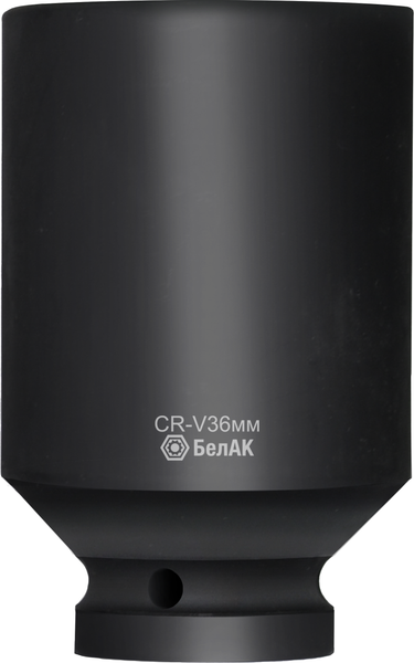 Головка слесарная БелАК Ударная глубокая 36 мм, 1/2